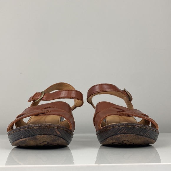 Born Belinda Open Toe Heeled Sandal Size 10 - Picture 2 of 16